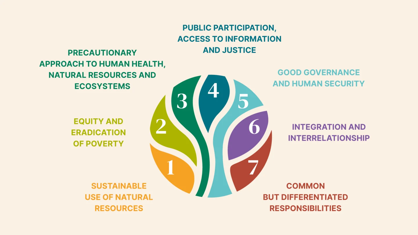 The Seven Principles address the interconnected nature of current challenges and help avoid unintended consequences and inconsistencies in policymaking